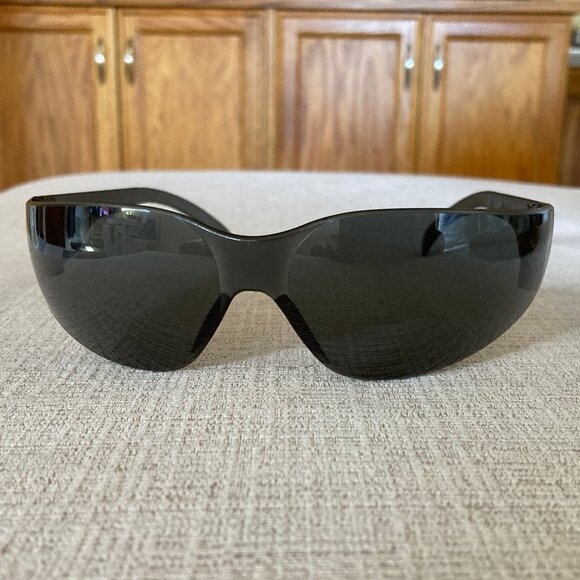 Dark Gray Biker Style Sunglasses - Brand New - Picture 1 of 13